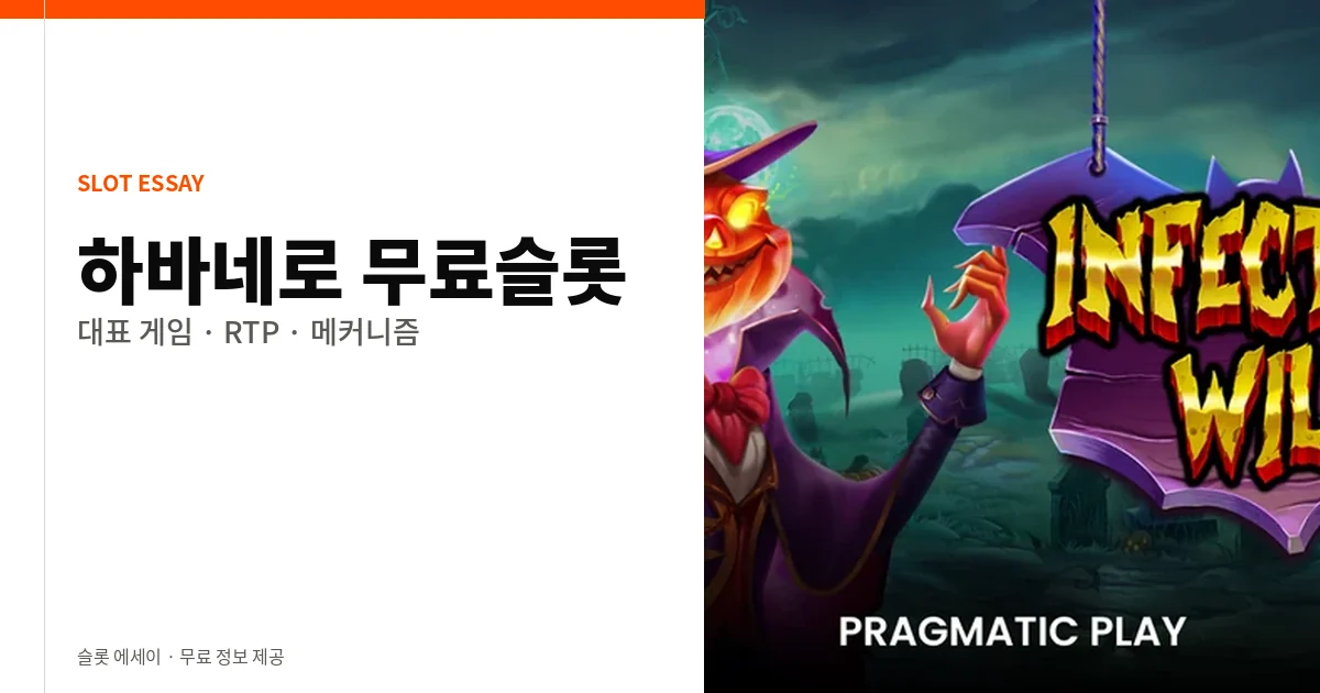 하바네로 무료슬롯 대표 게임